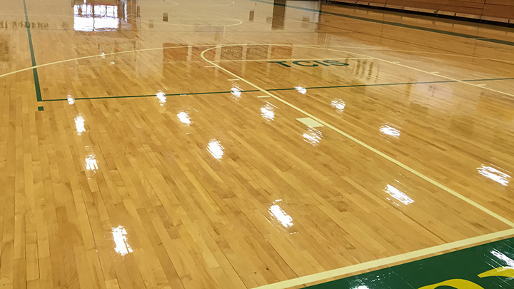 Sport Kote PC on Gym Floor