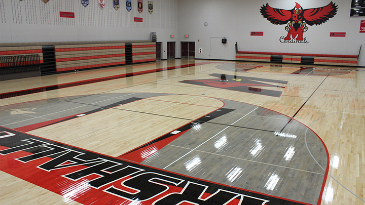 Sport Kote PC on a light wood Gym Floor