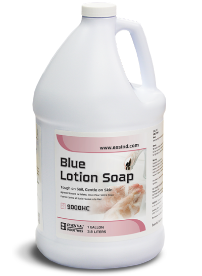 Blue Lotion Soap Product Photo