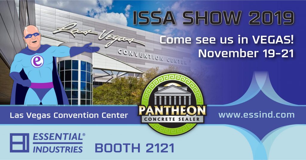 ISSA Show 2019 Come see us in Vegas November 19-21 Booth 2121