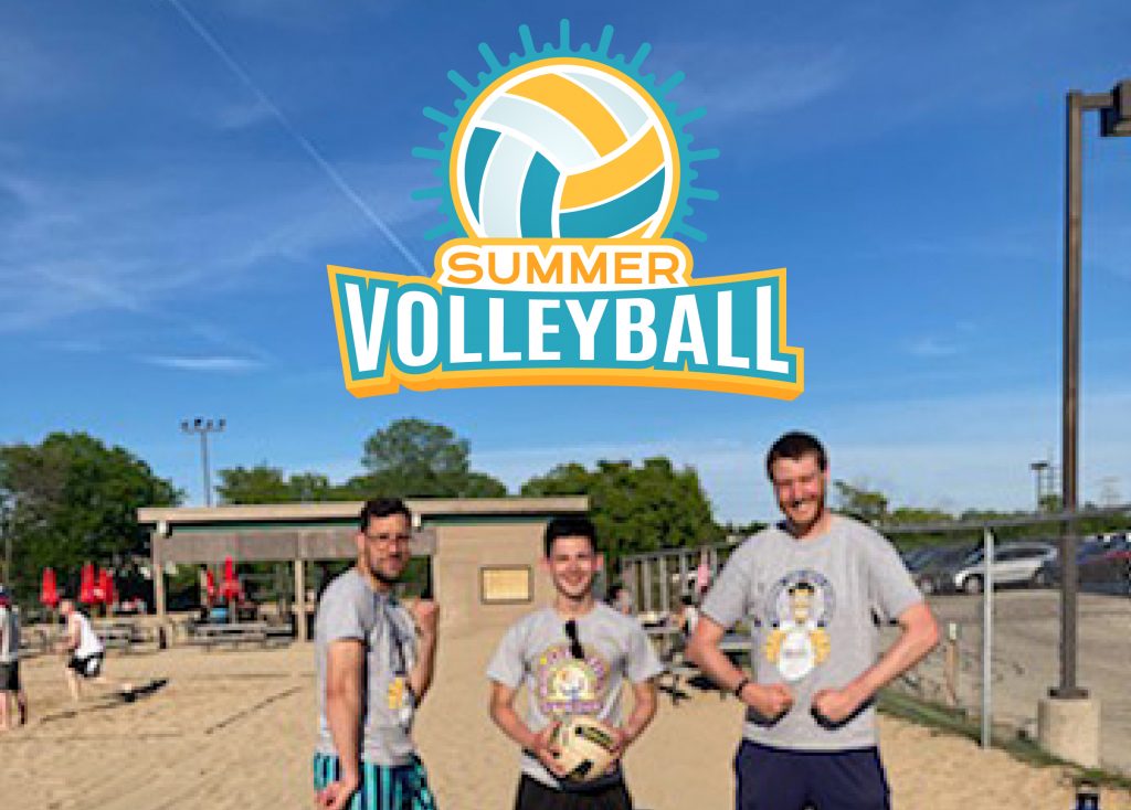 Summertime and volleyball. ☀️🏐 Essential Industries is ready to take on the competition!