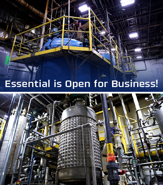Essential is open for business!